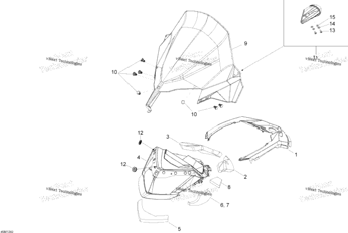 Windshield And Console