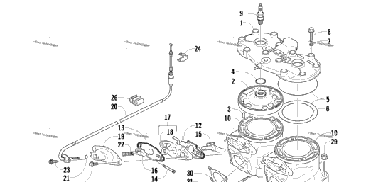 Cylinder And Head Assembly
