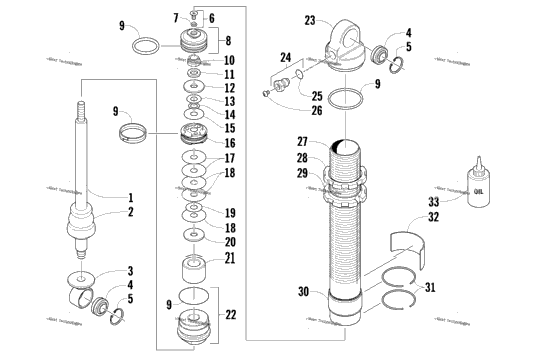 Front Suspension Shock Absorber