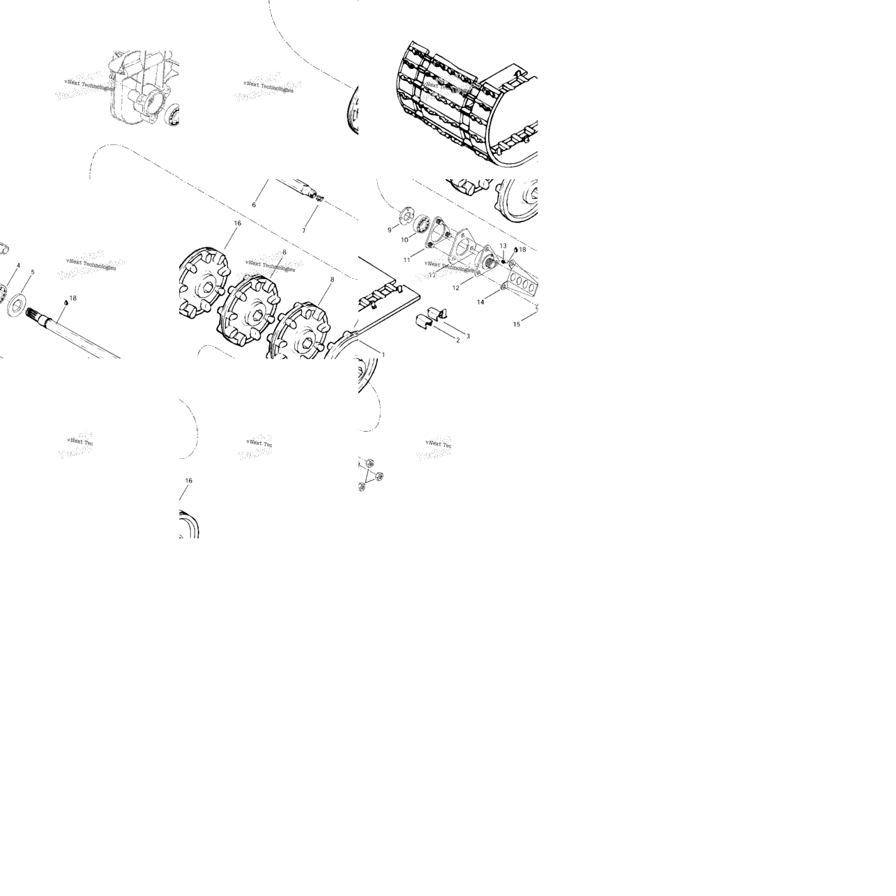 Drive Axle And Track