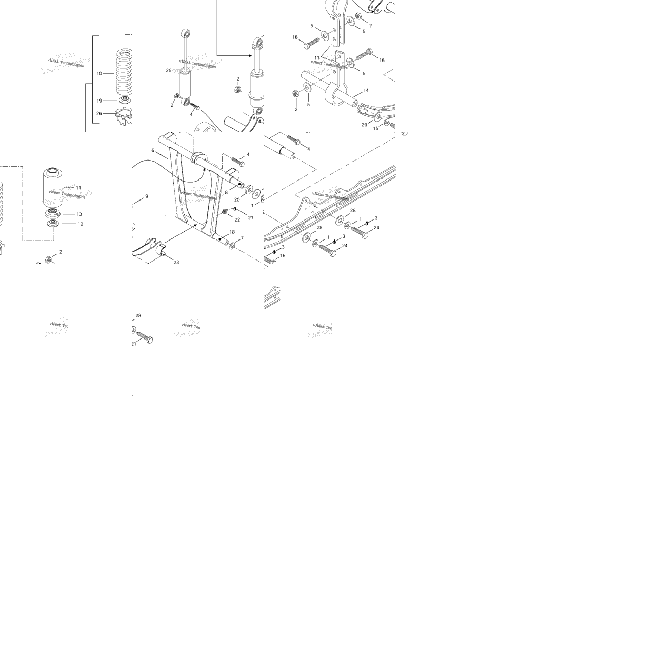 Front Arm, Rear Suspension