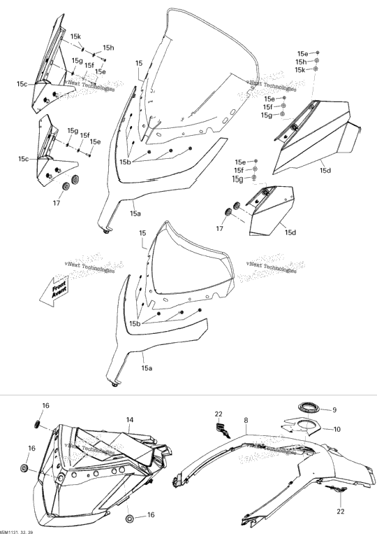 Windshield And Console