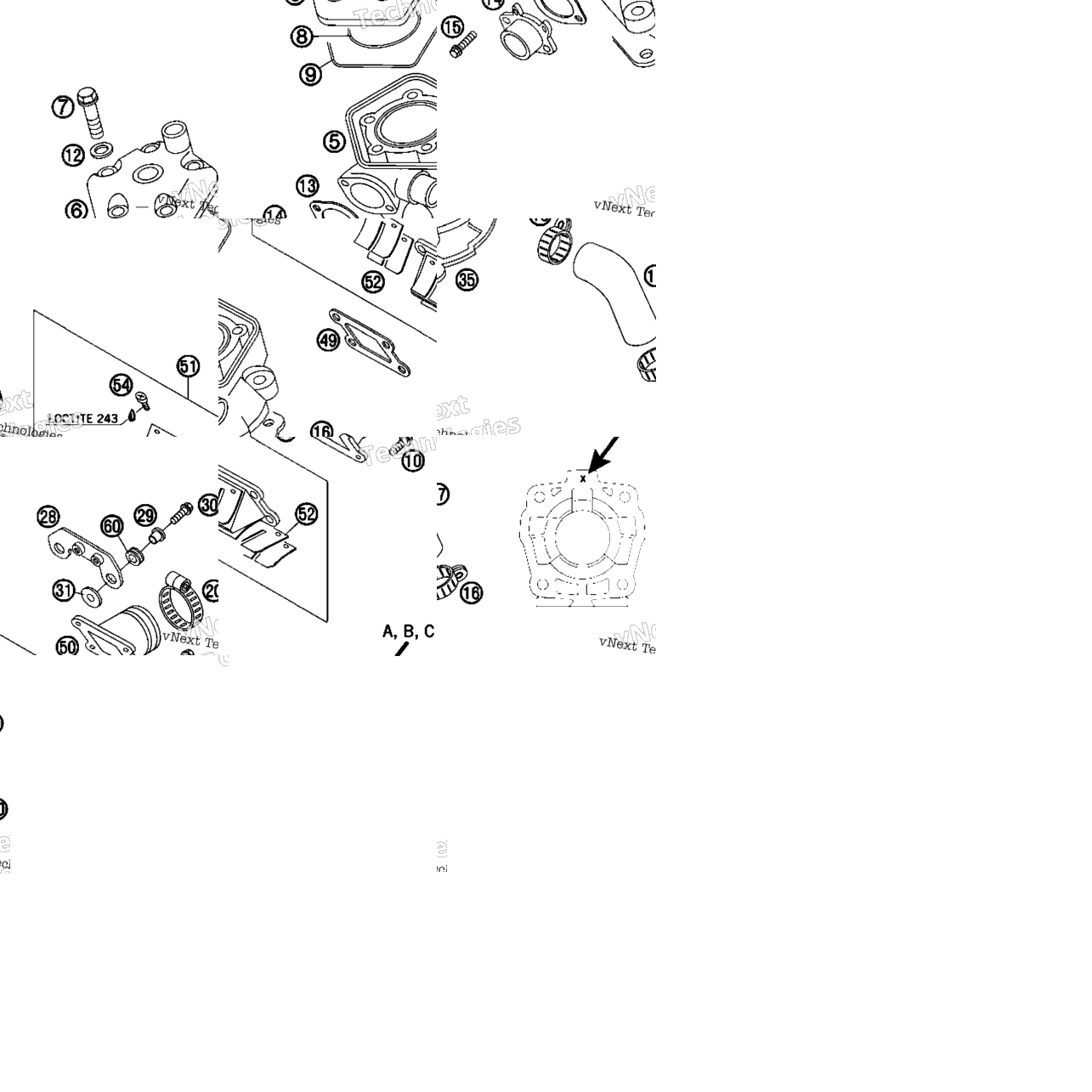 Cylinder, Cylinder Haed