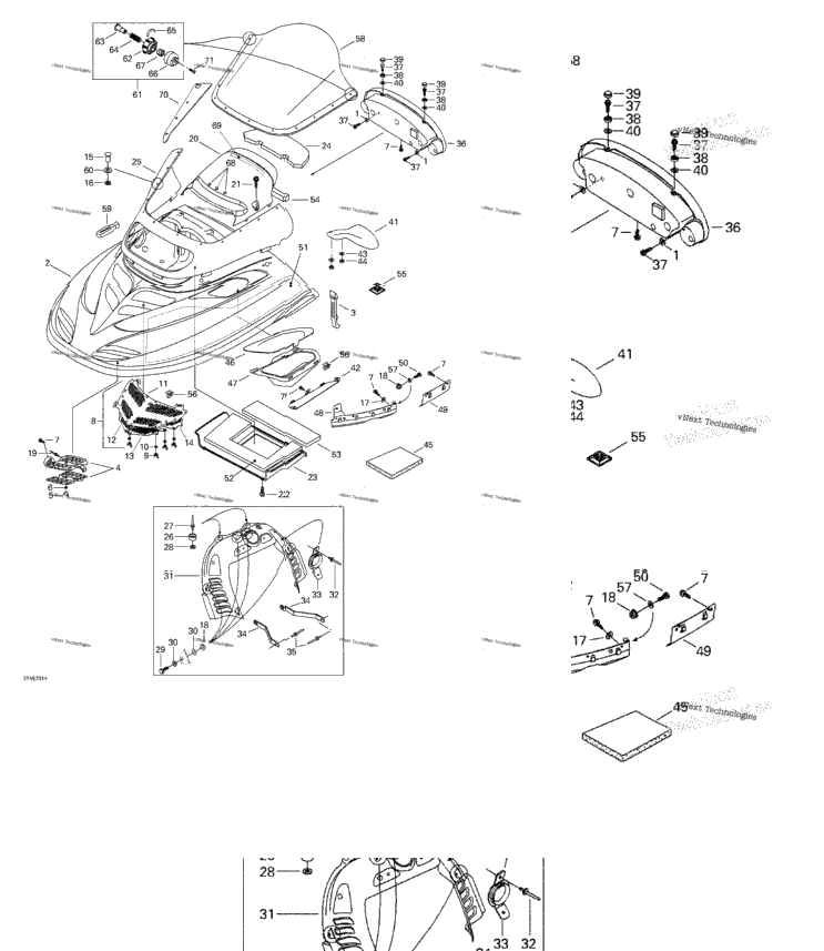 Cab, Console