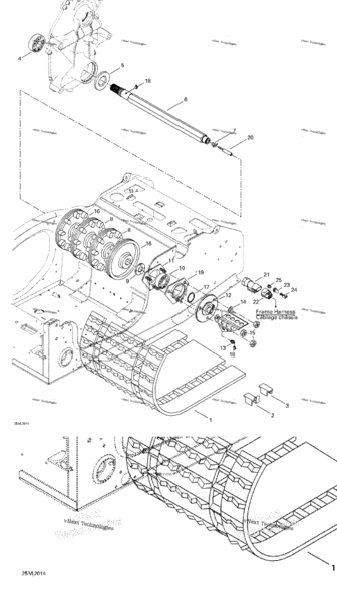 Drive Axle And Track
