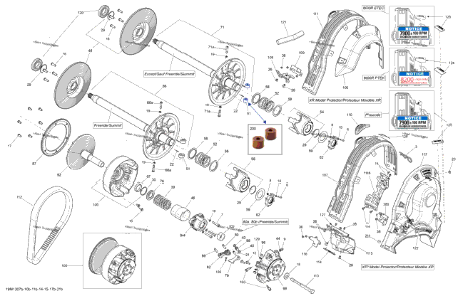 Pulley System 800R Ptek