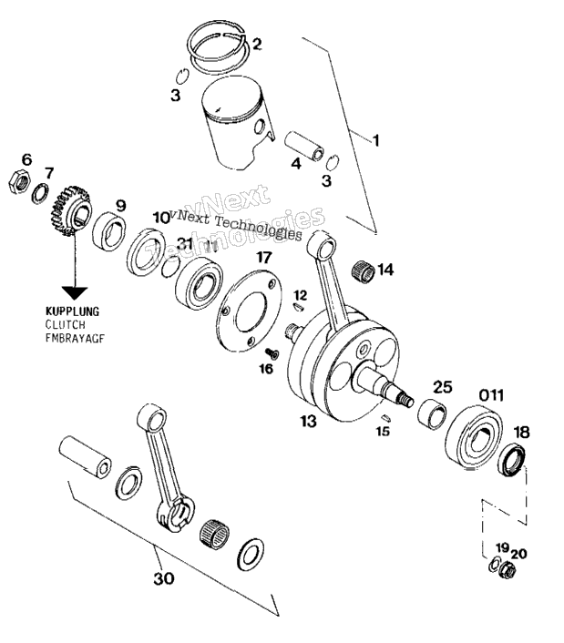 Crankshaft Piston