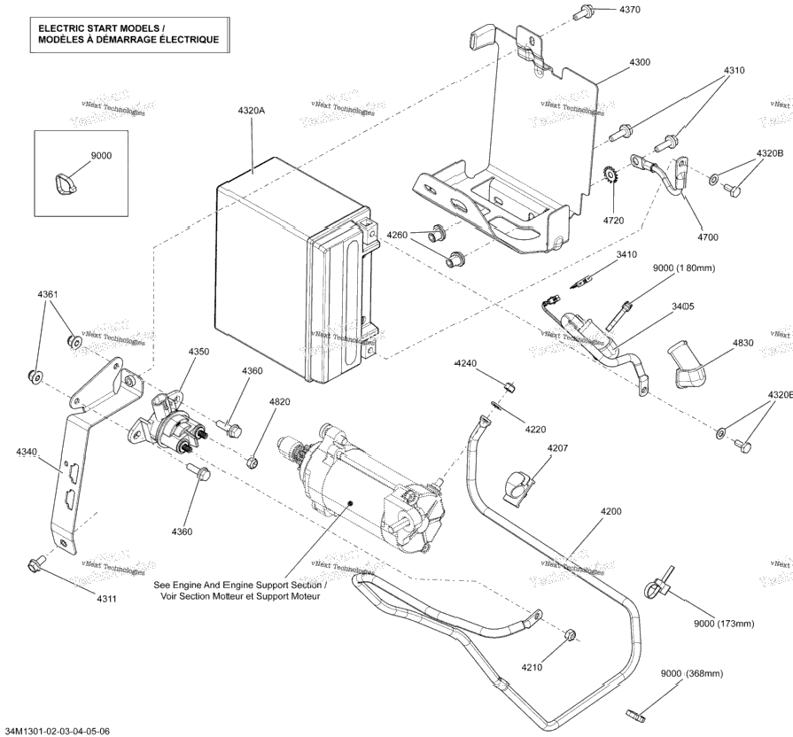 Battery And Starter