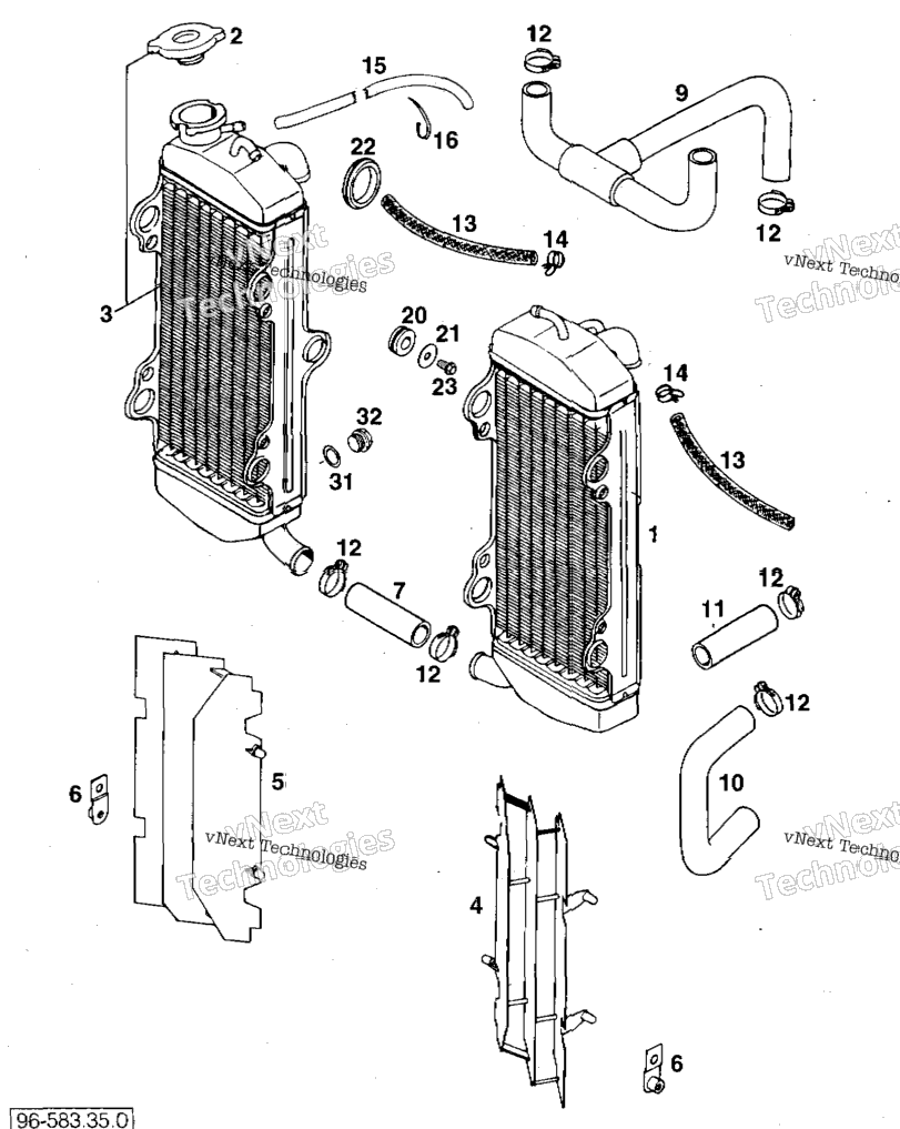 Cooling System Sc, Rxc