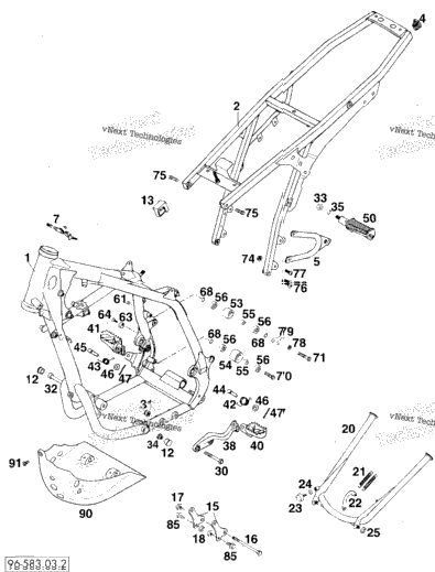 Frame, Sub Frame