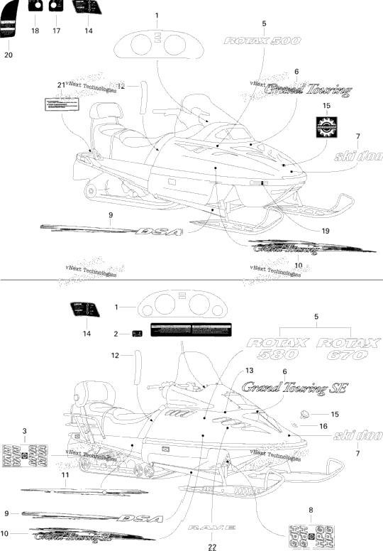 Decals 500