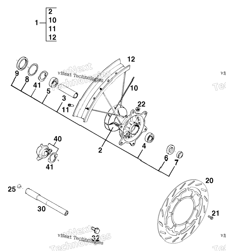 Front Wheel Lc4, Comp
