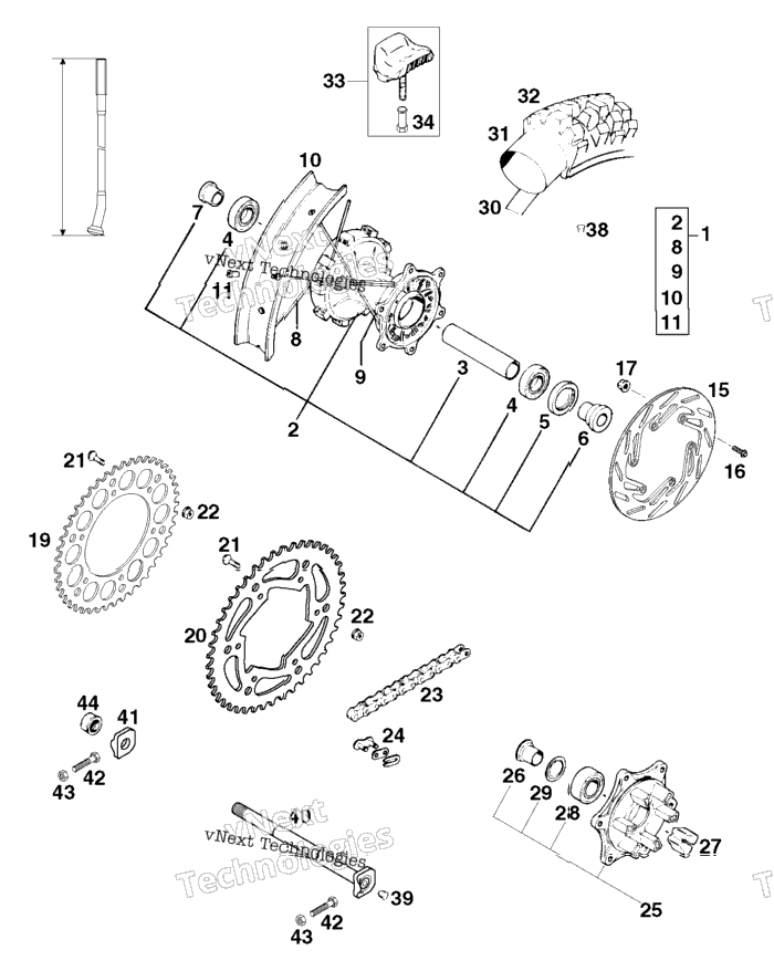 Rear Wheel