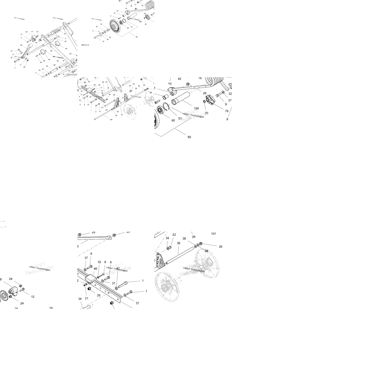 Rear Suspension Common Parts 146,154