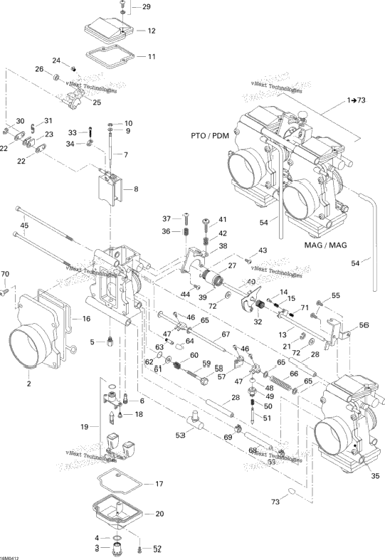 Carburetor (800 Ho With Dpm)