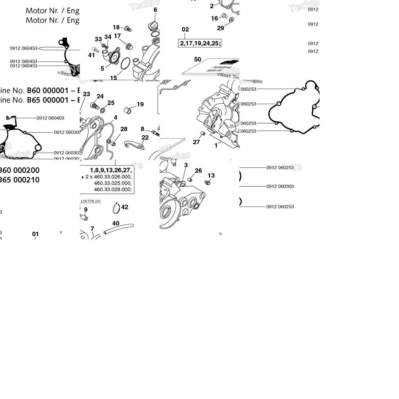 Engine Case (B60 000001-B60 000200,B65 000001- B65 000210)