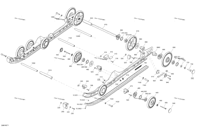 Rear Suspension Renegade - Package Enduro - Inferior