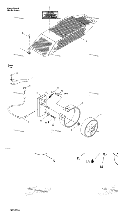 Brake And Chain Guard
