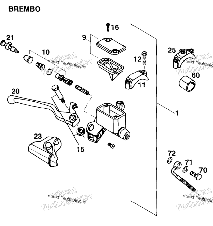 Handbrake Cylinder