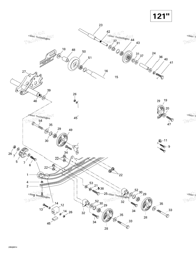 Rear Suspension (121’’)