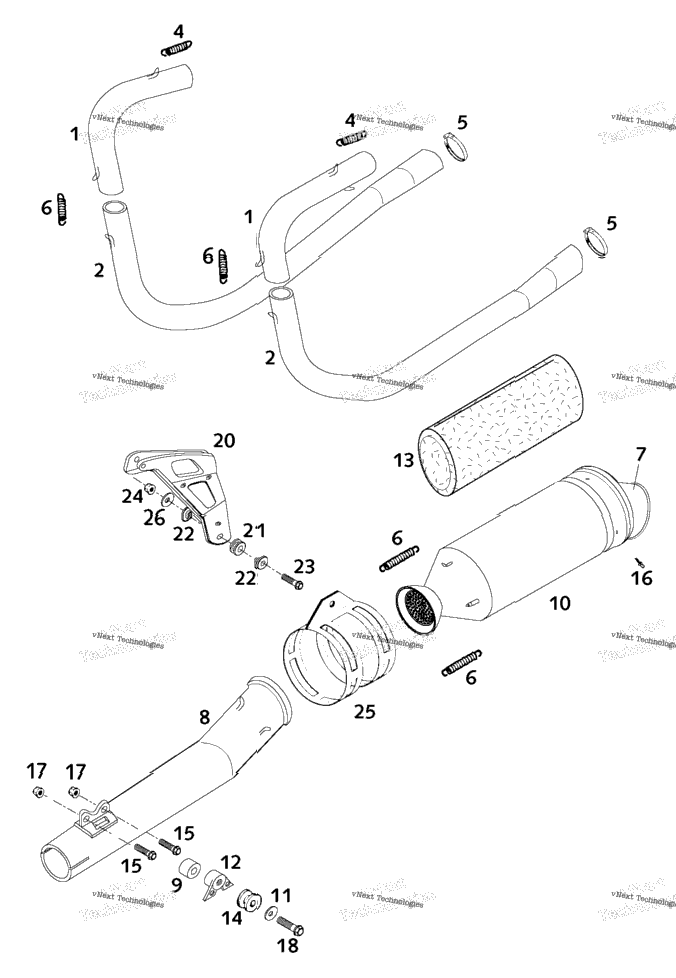 Pipes, Silencer