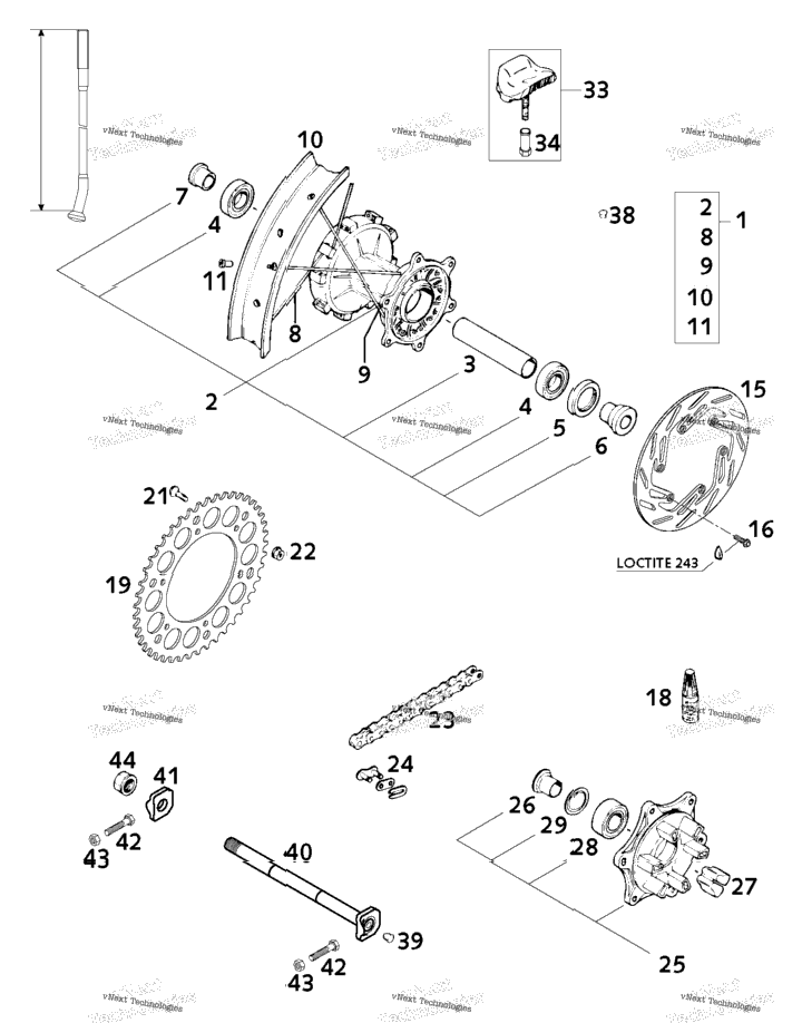 Rear Wheel