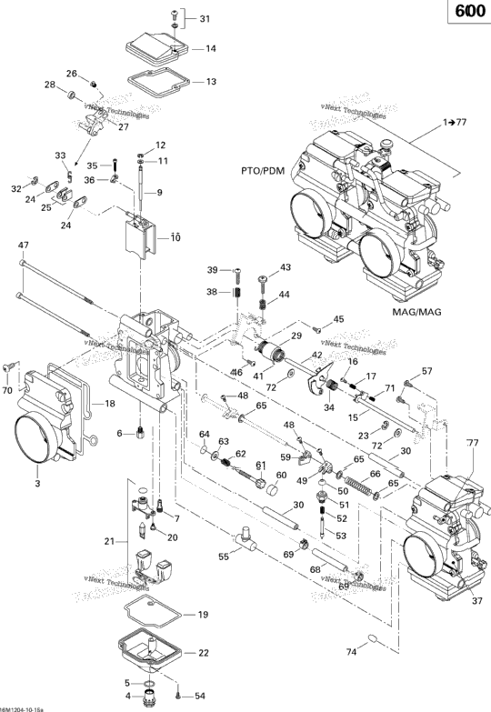 Carburetor 600