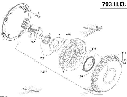 Rewind Starter 793Ho