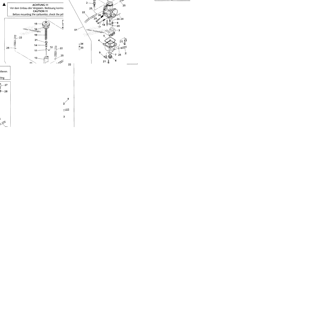 Carburetor Pwk 38 Ag