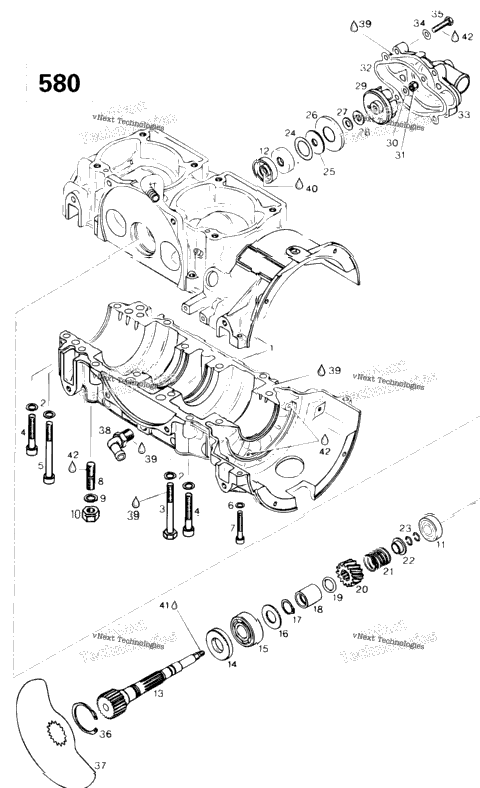 Crankcase (580)