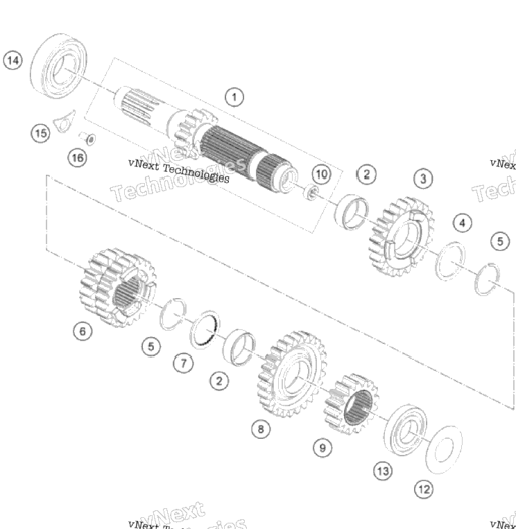 Transmission I - Main Shaft