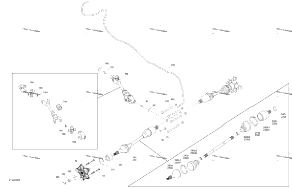 Drive - Rear - Common Parts