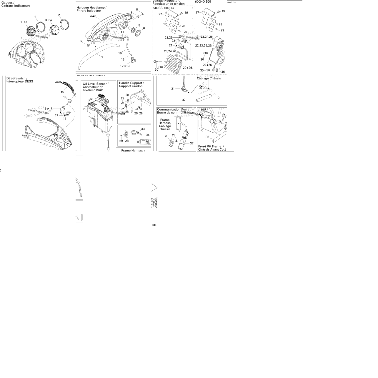 Electrical Accessories 1, 500 Ss, 600 Ho