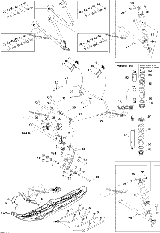 Front Suspension And Ski Adr