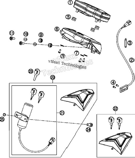 Instruments / Lock System