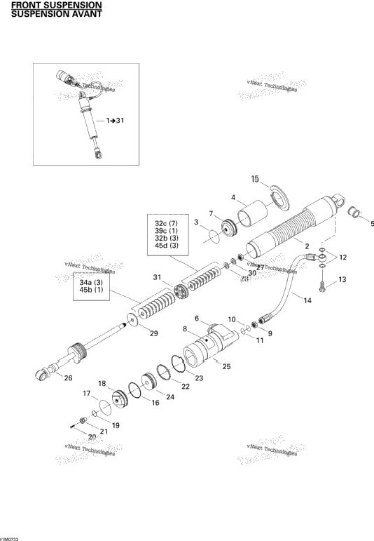 Take Apart Shock, Front