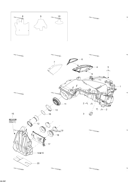 Air Intake E-Tec - Xu