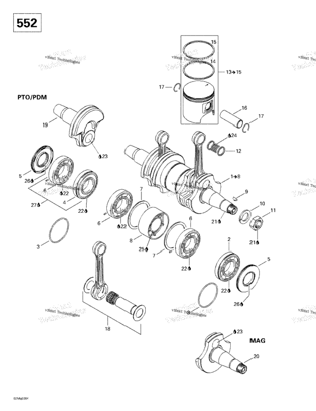 Crankshaft (552)