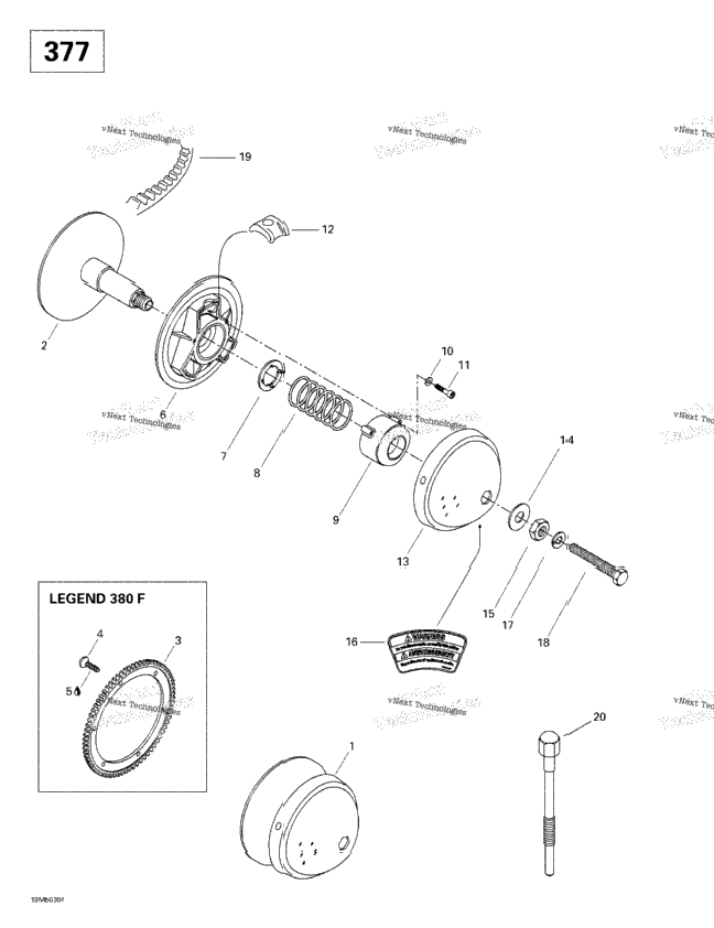 Drive Pulley (377)
