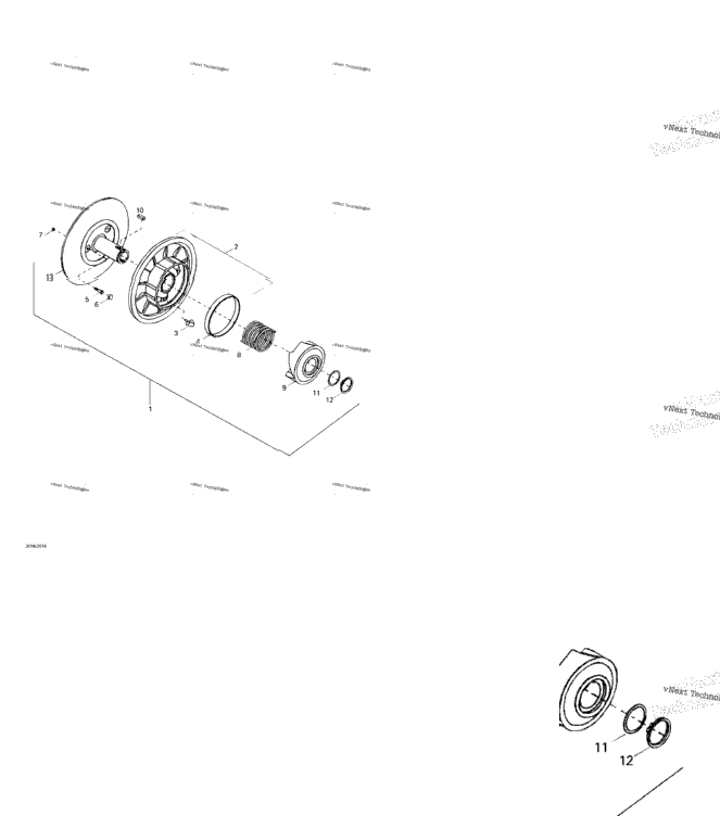 Driven Pulley