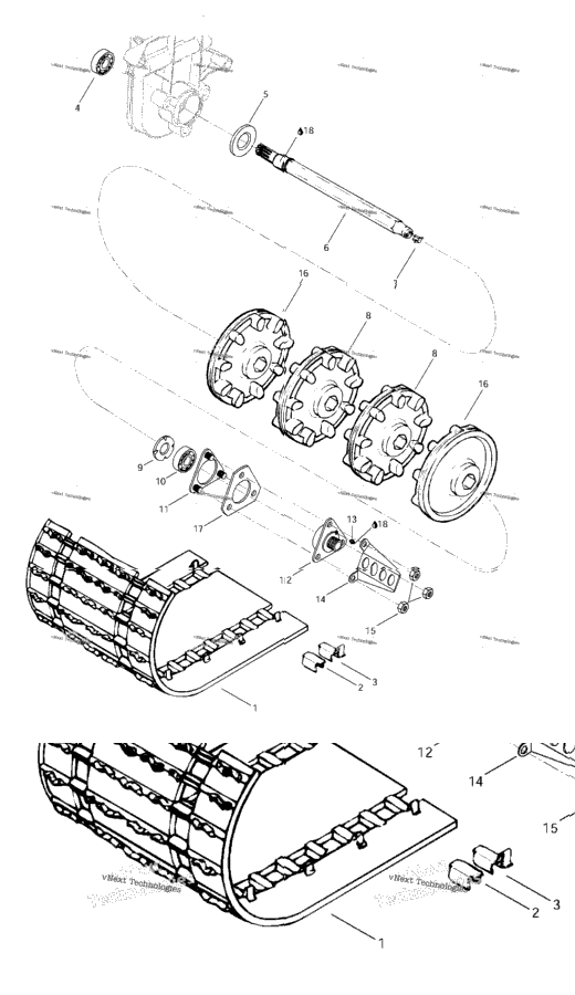 Drive Axle And Track