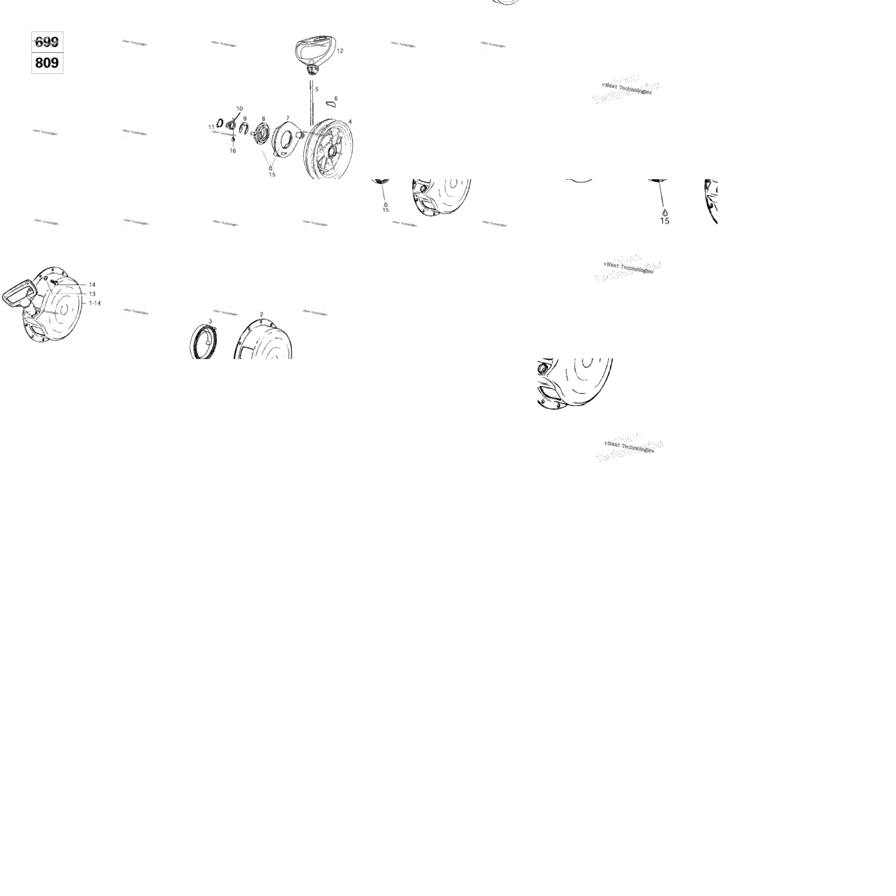 Rewind Starter (699, 809)