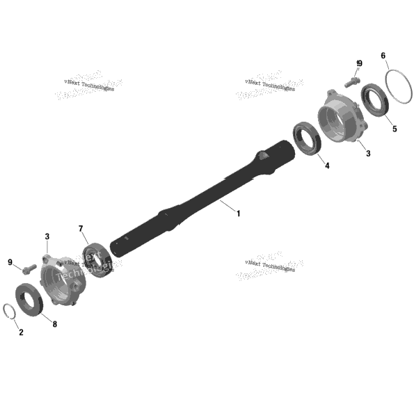 Rotax - Drive Shaft