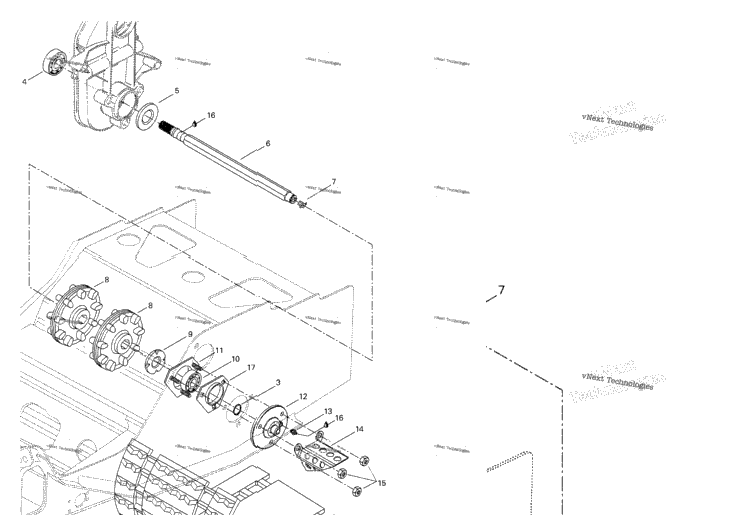 Drive Axle And Track