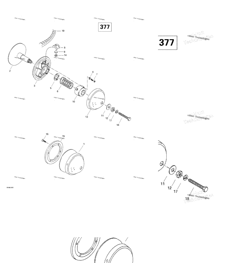 Drive Pulley (377)