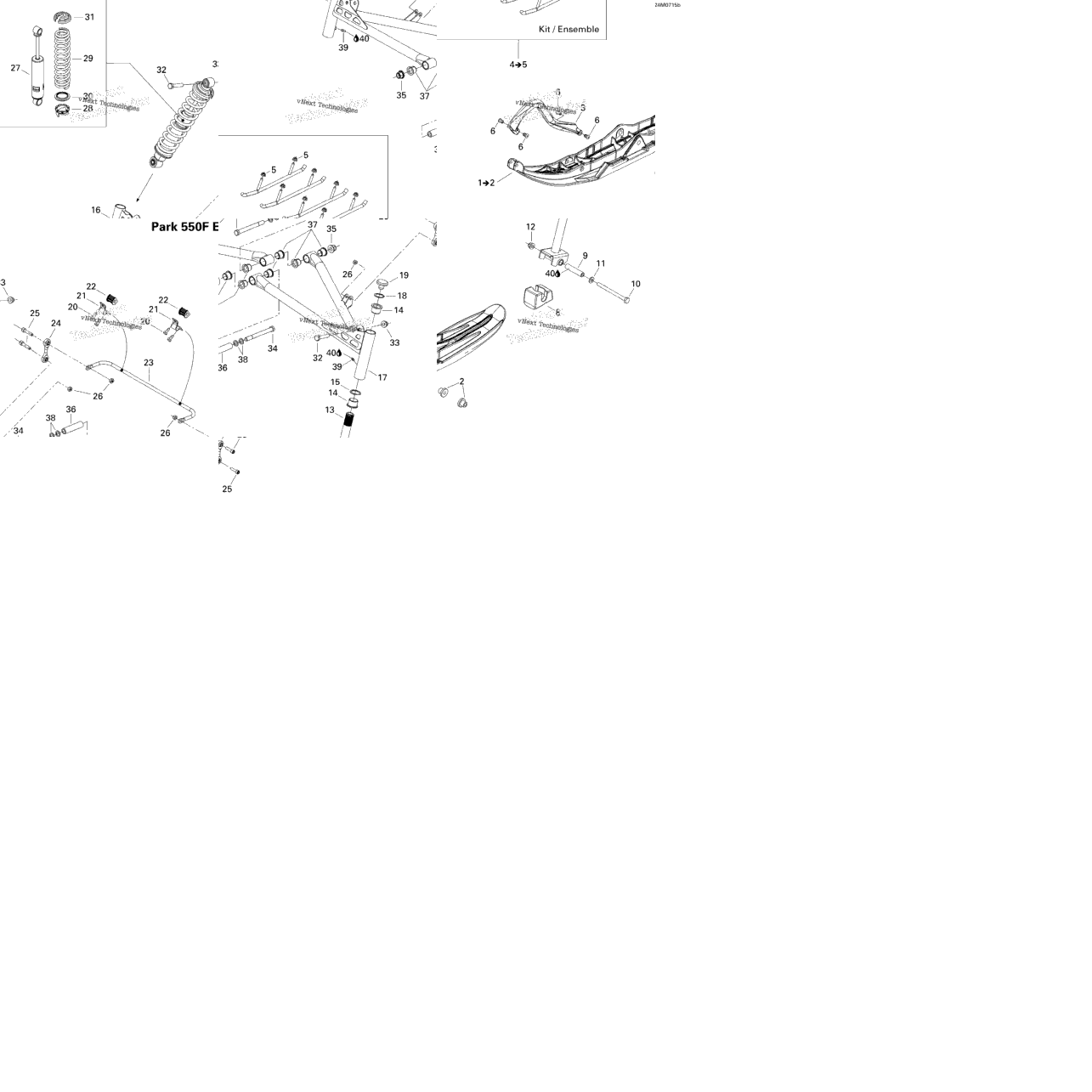Front Suspension And Ski Eur