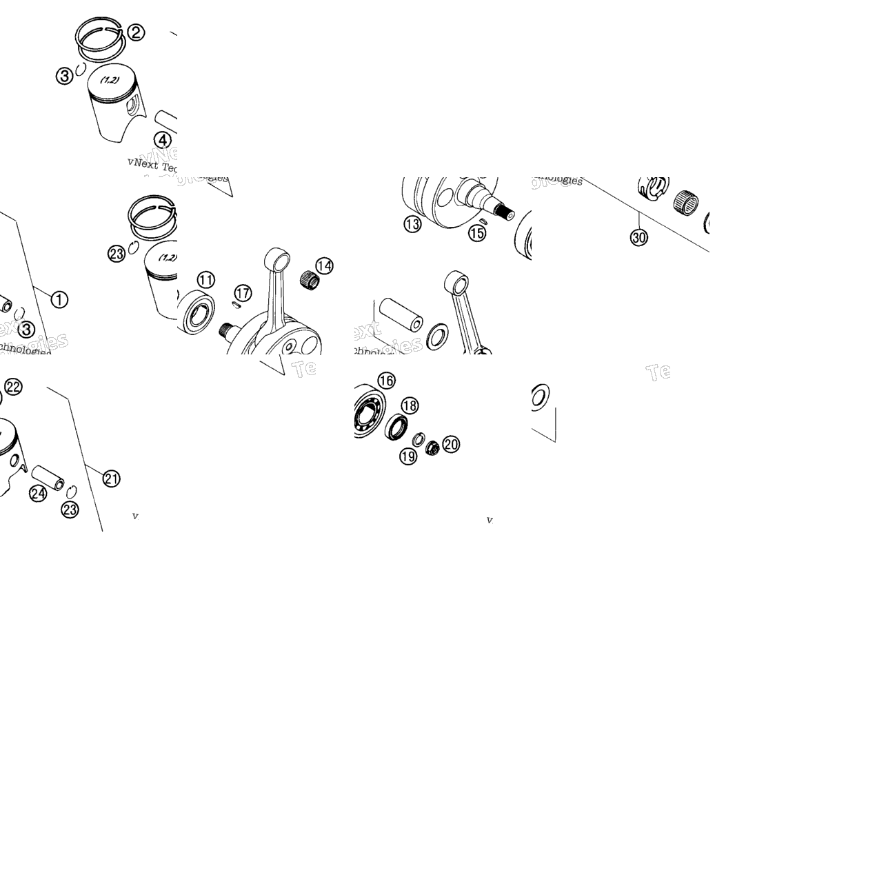 Crankshaft Piston