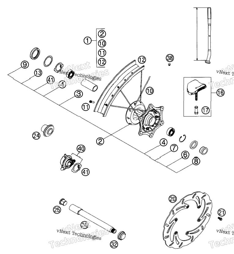 Front Wheel Exc