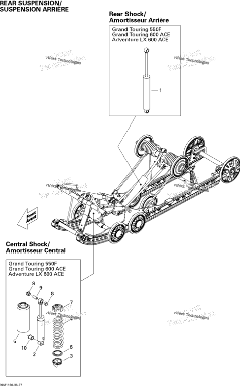 Rear Suspension Shocks
