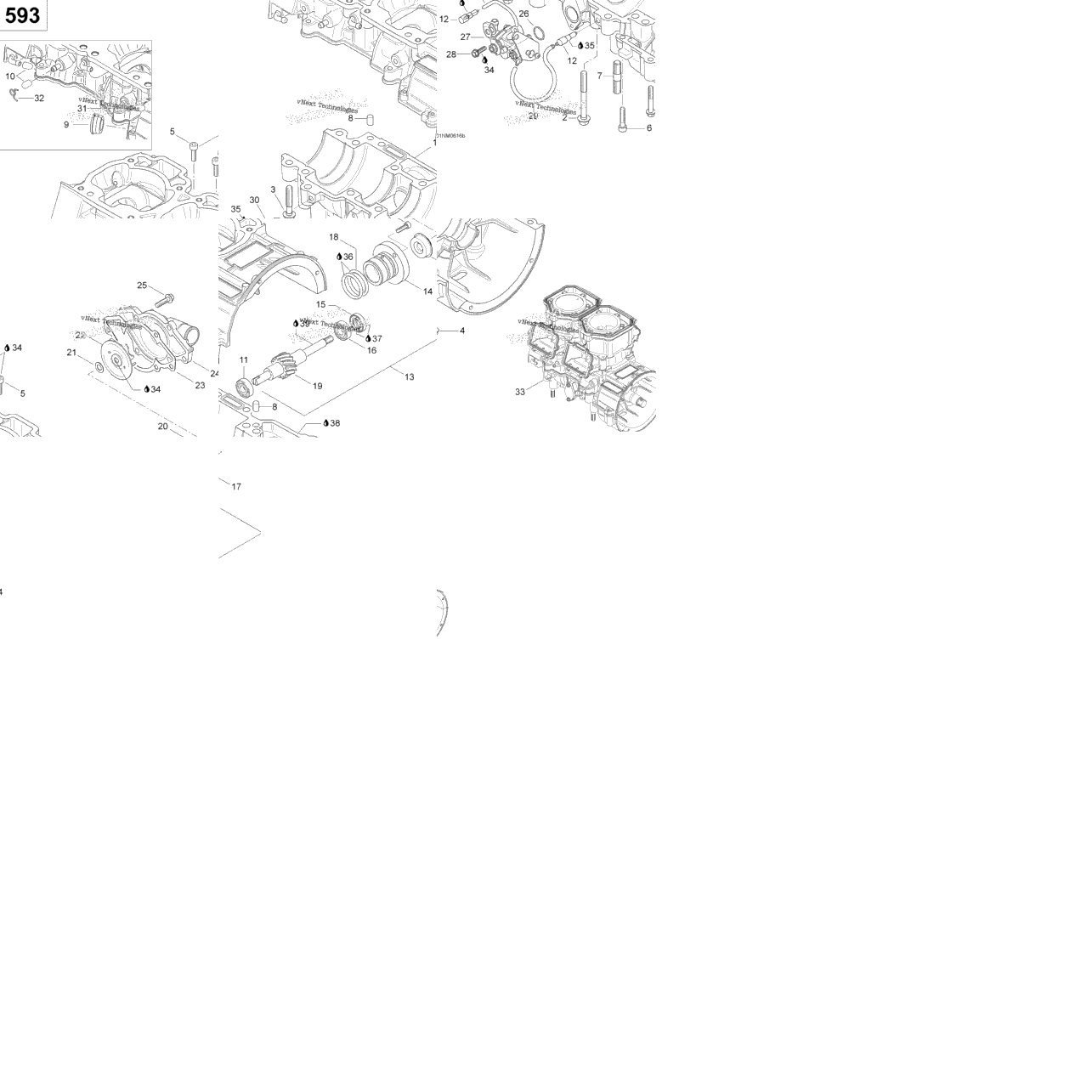 Crankcase (593)